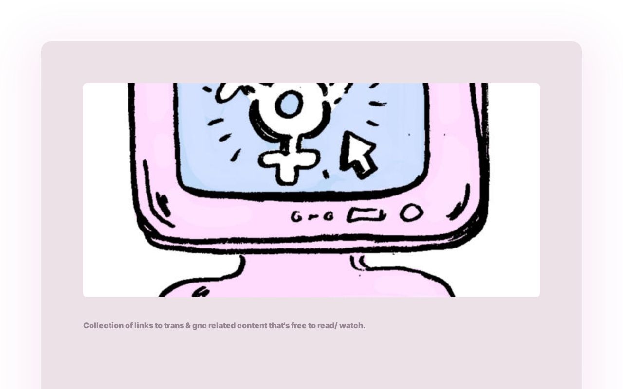 theos transgender library