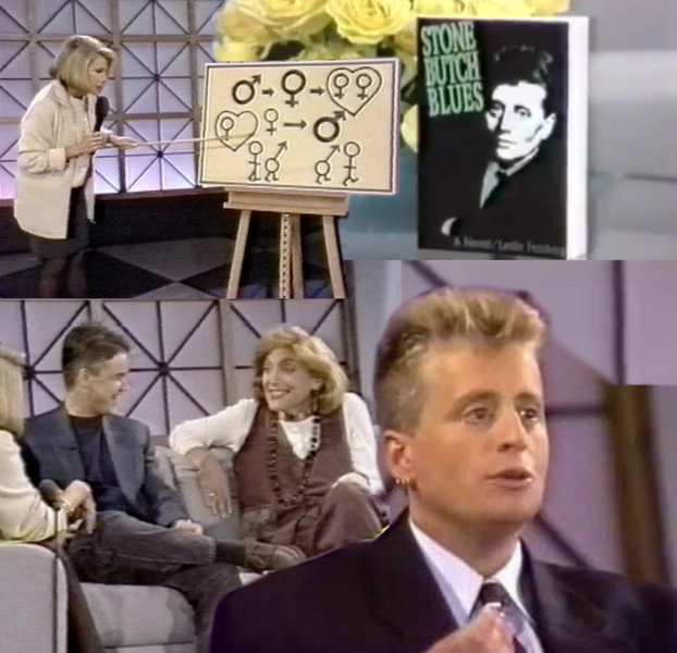 Kate Bornstein, David Harrison, Leslie Feinberg, on The Joan Rivers Show (1993)